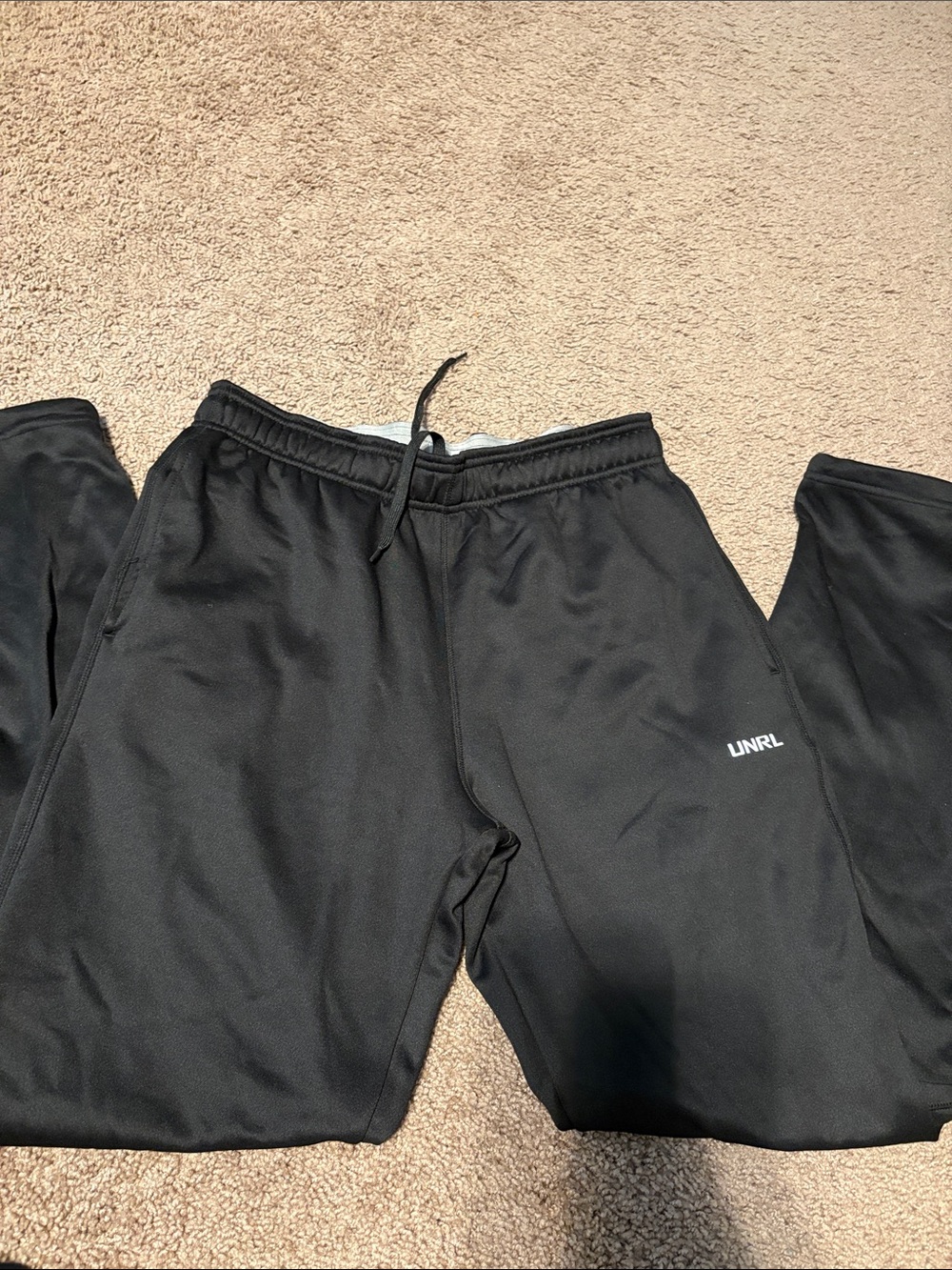 Men's Black Athletic UNRL Pants